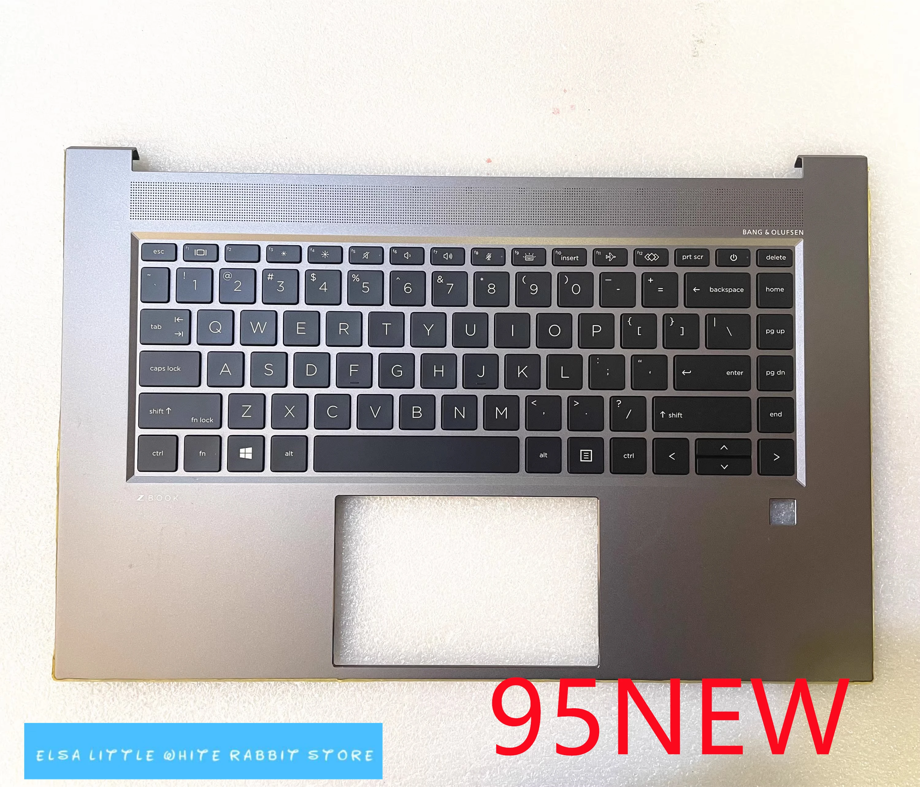 FOR HP ZBook Studio G7 Palmrest with Backlit Keyboard M14605-001