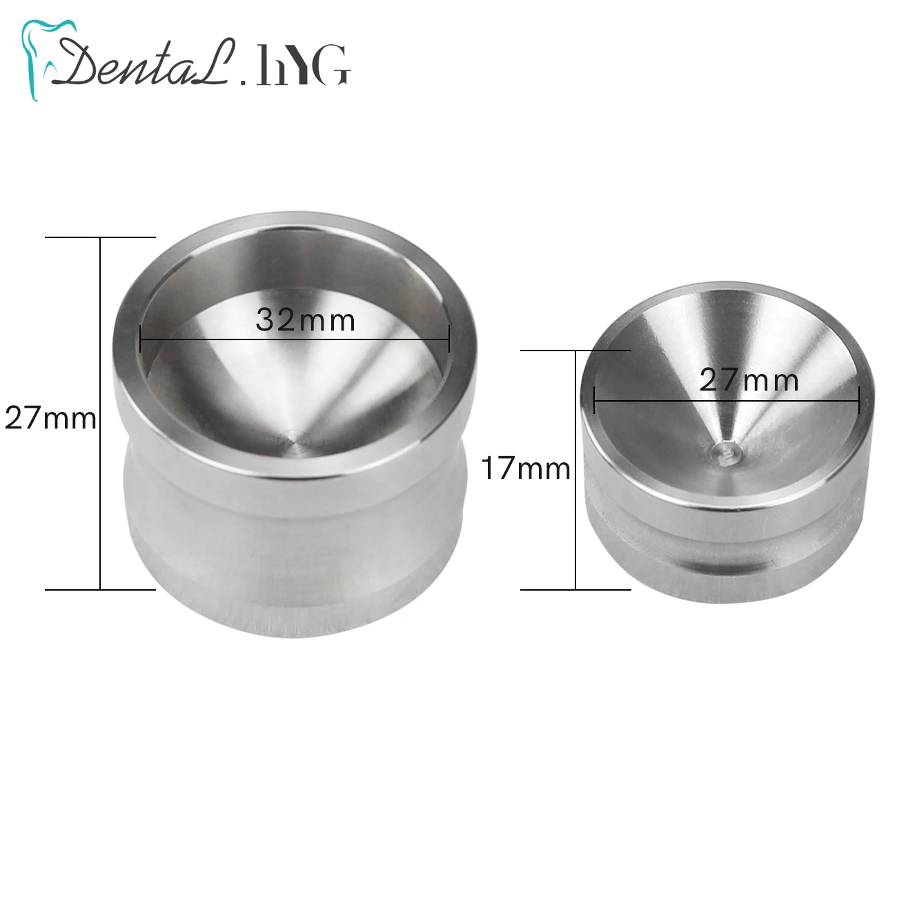 Dental Bone Meal Mixing Bowl Stainless Steel Bone Powder Cup Dentistry Implant Instrument Mixing Bowl Dentist Tools Lab Supplies