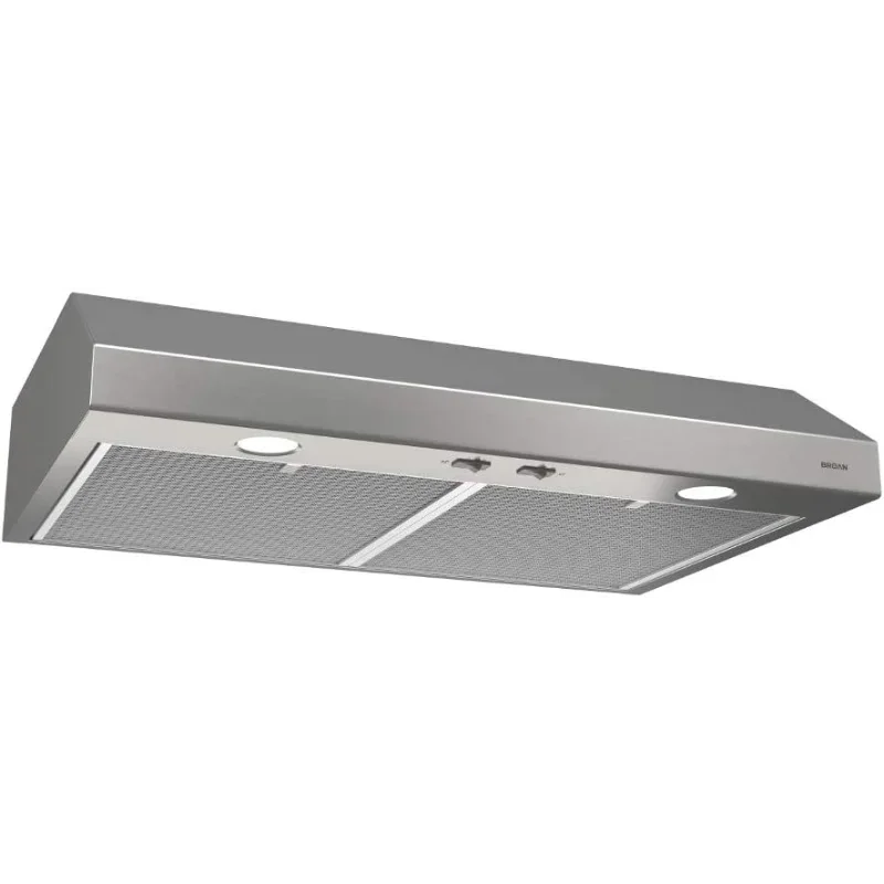 

Broan-NuTone BCSD142SS Glacier 42-inch Under-Cabinet 4-Way Convertible Range Hood with 2-Speed Exhaust Fan and Light