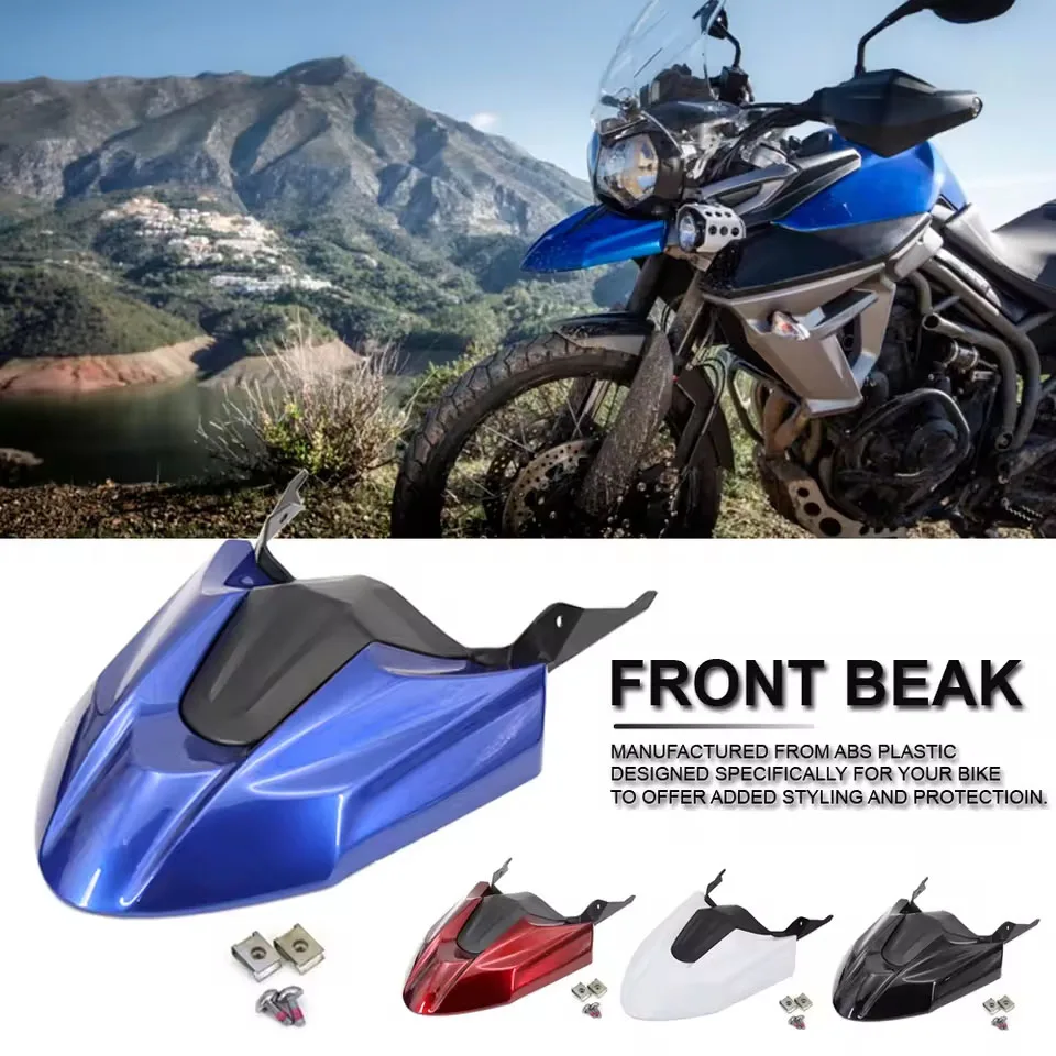 

2015 -2019 для TIGER 800 XRX Новый конусный удлинитель носа мотоциклетного клюва переднее крыло обтекатель для TIGER 800 XRT 2016 2017 2018 2019