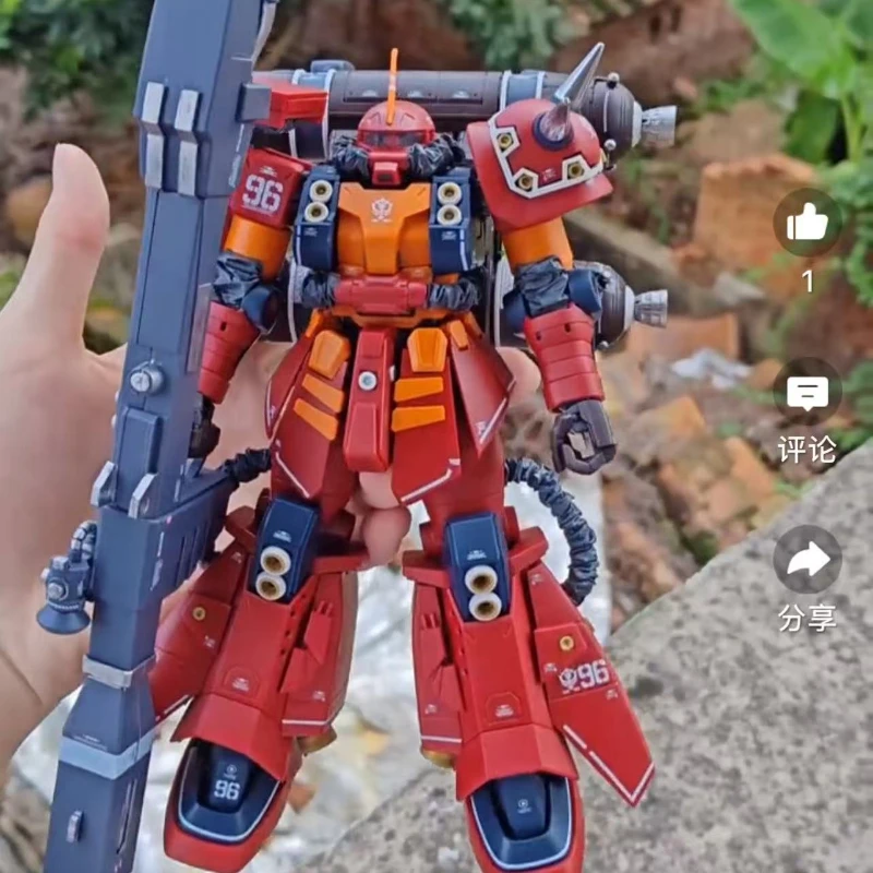 

Lane Leien Model ZG-001 MG MS-06R Psycho Zagu Action Figure Thunderbolt Anime Figures 1/100 Scale Model Kit Birthday Gift