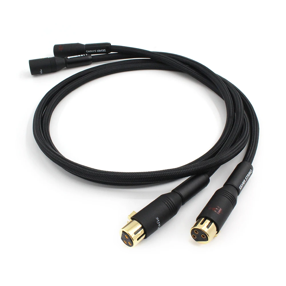 

Pair Alpha u2.1 Pcocc Audio Interconnect Cable with Pailiccs XLR Plugs