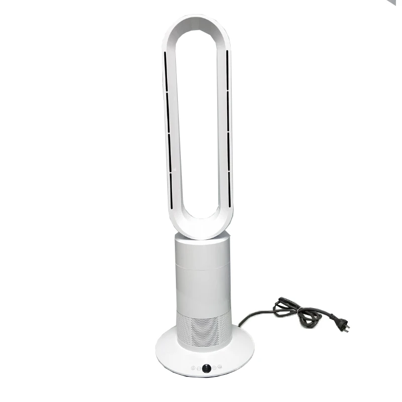 نوع جديد رائجة البيع المنزلية قائمة بذاتها انخفاض استهلاك الطاقة برج مروحة الوقوف الخالية من الشفرة