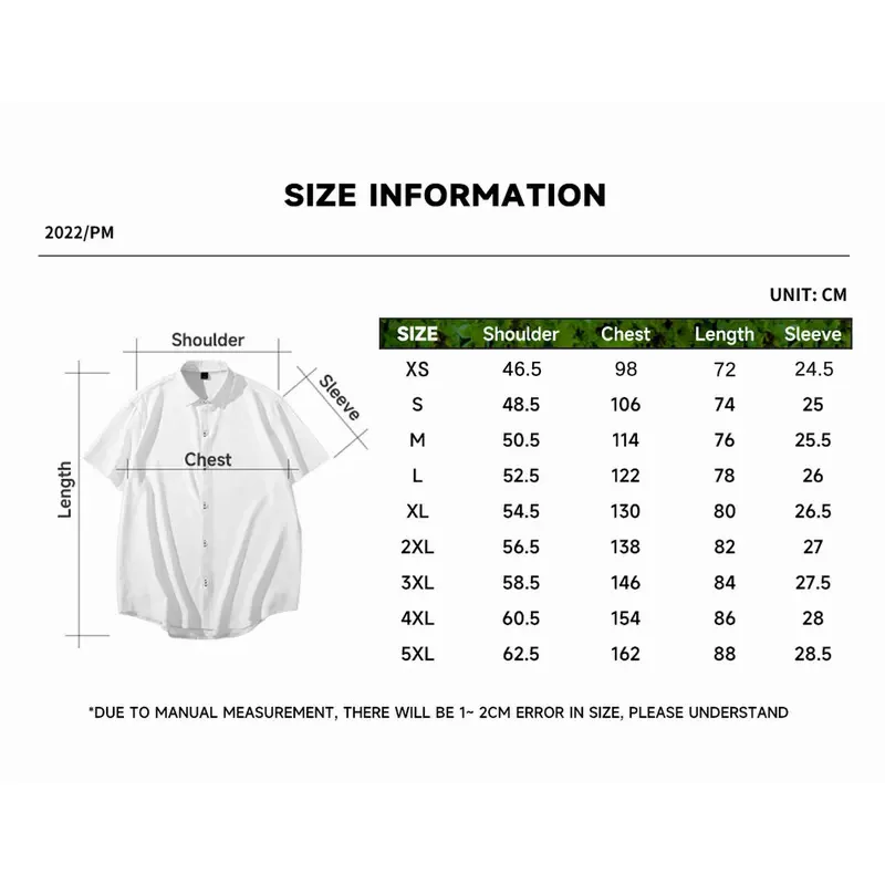 2023 casual button down shirts for men marbling 3D printing shirt color block turndown outdoor street short sleeve shirt