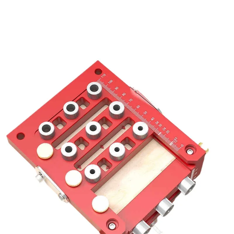 3-in-1 Woodworking Hole Locator Drilling Jig Furniture Punch Positioning Tool