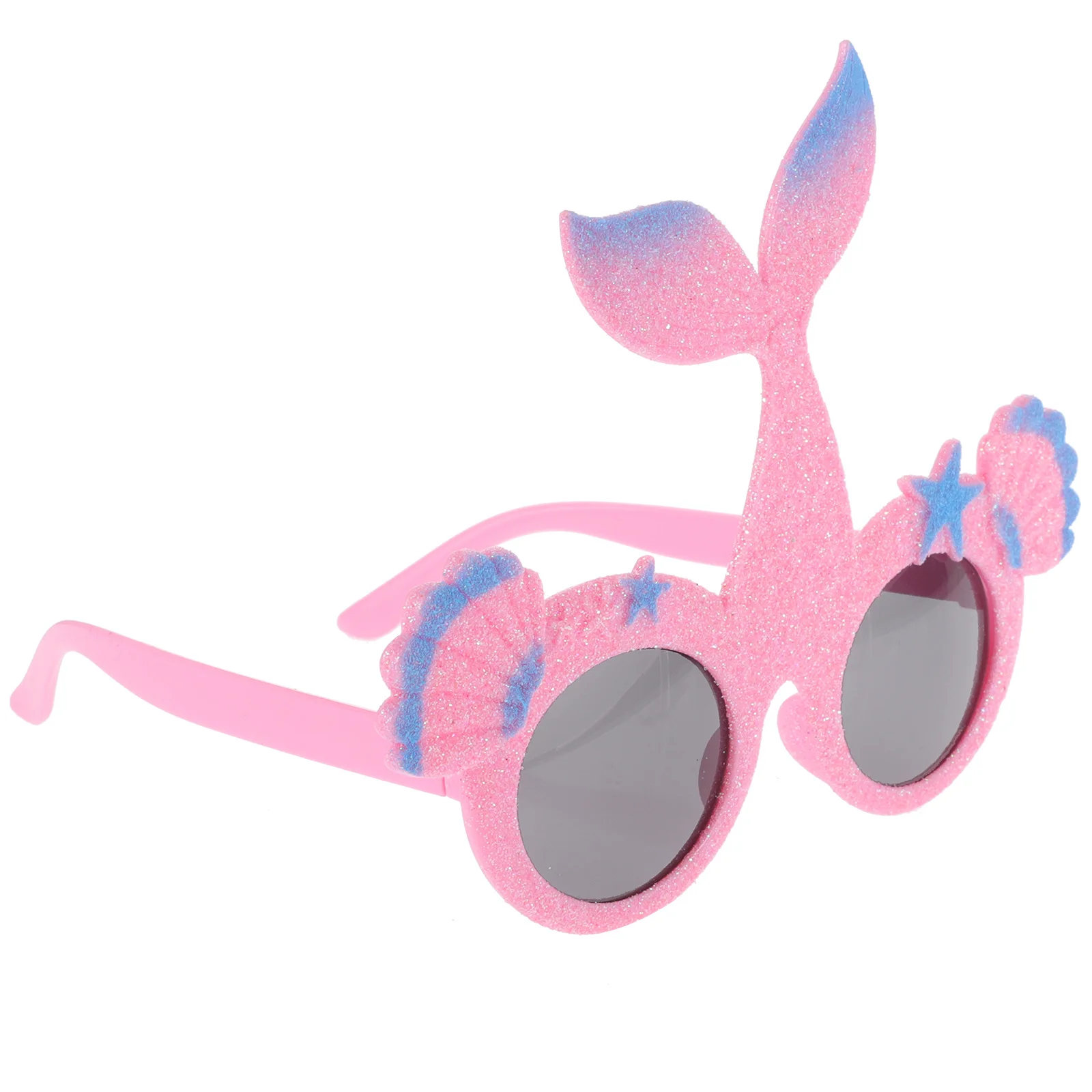 Zeemeermin zonnebril Unieke Hawaii Party decoratieve brillen Stijlvolle strand zomer foto rekwisieten geschenken grappige zonnebril