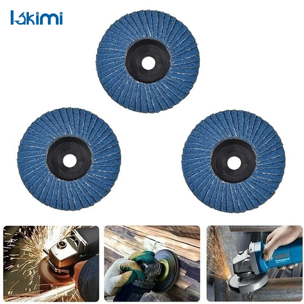 

3-Inch 75mm Grinding Wheel Flat Flap Discs, Abrasive Tool for Sanding, Polishing, Wood Cutting, Angle Grinder LK-AA84