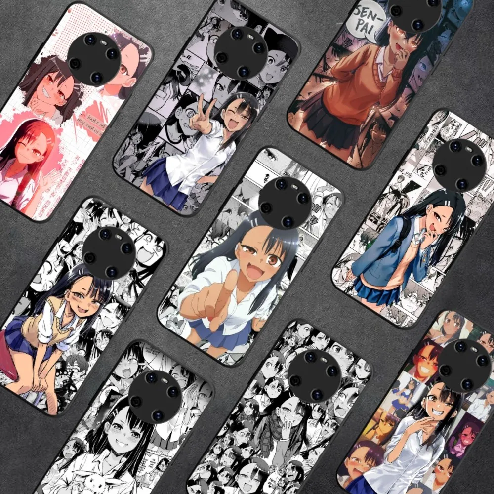 Anime Nagatoro San Phone Case For Huawei Y9 6 7 5 Prime Enjoy 7s 7 8 Plus 7a 9e 9plus 8E Lite Psmart Shell