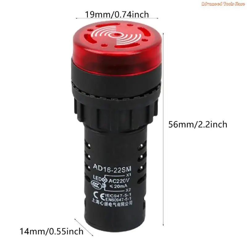 Efficient Warning System Modern Design Alarm ABS for Fire & Gas Leak Detection W91B