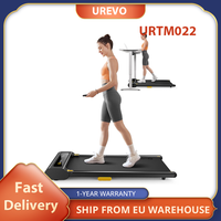 UREVO URTM022 Spacewalk 1 Lite Treadmill, Max Speed 1-6KM/h, 0.70HP Moto ,Walking Area 102*40cm, Multi-Function, Remote Control