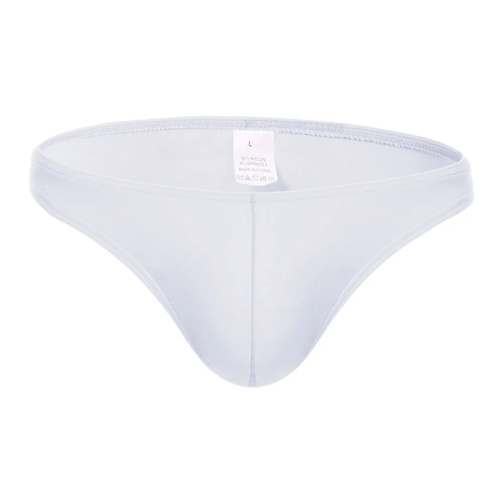 Mens Thong Underwear For Man Lingerie Pouch T-back Soft Sleep Thongs Underpants Tanga Japanese Thongs Panties Breathable T-Back