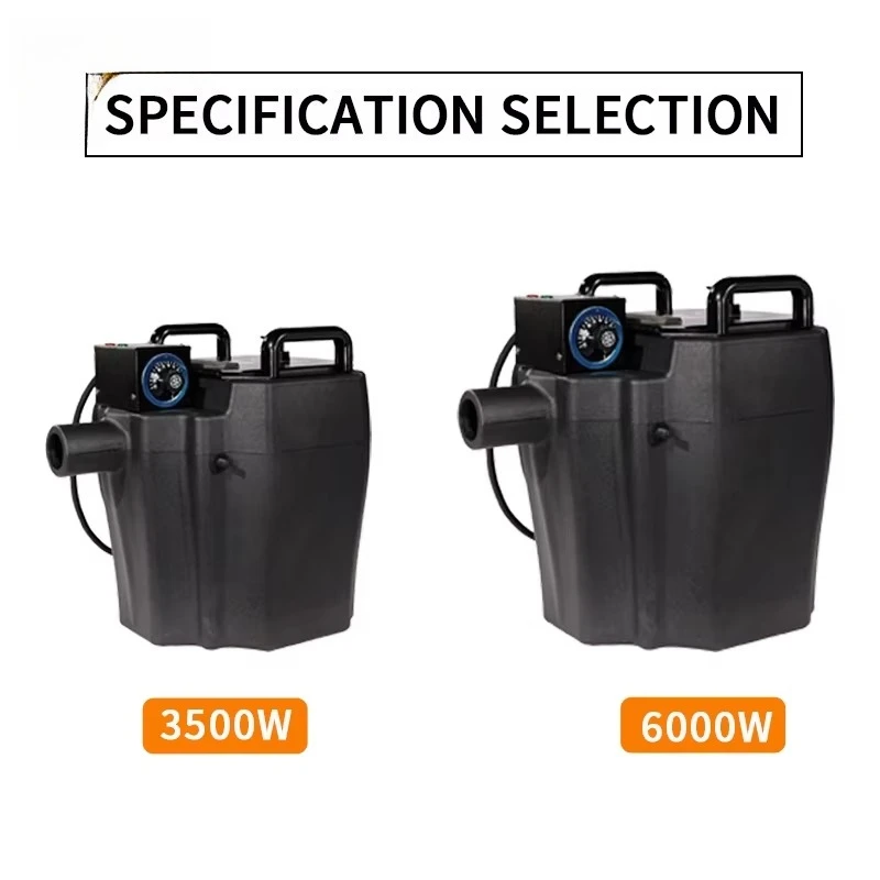 Equipo de efectos especiales de escenario CHKJ-NEW2025LM, máquina de niebla baja, 3500w, 6000w, máquina de humo de niebla de hielo seco para fiesta de boda
