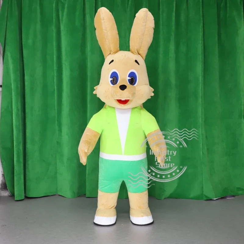 

2.6m Large Cartoon Rabbit Inflatable Suit Street Activity Advertisement Carnival Party Promotional Props Mascot Walking Clothing