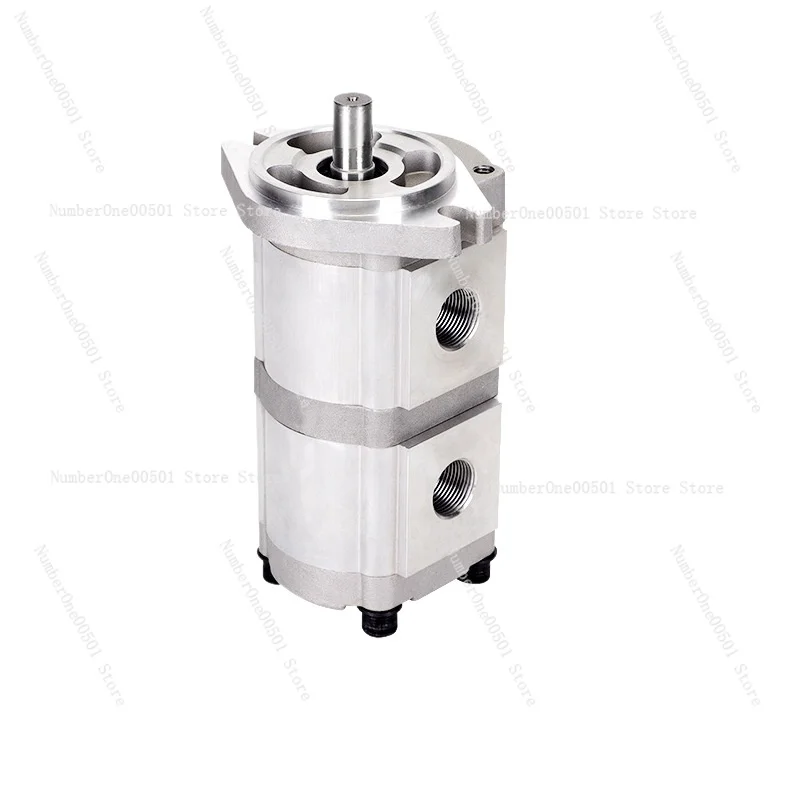 HGP-33A Double Hydraulic Gear Pump High Pressure Twin Gear Oil Pump