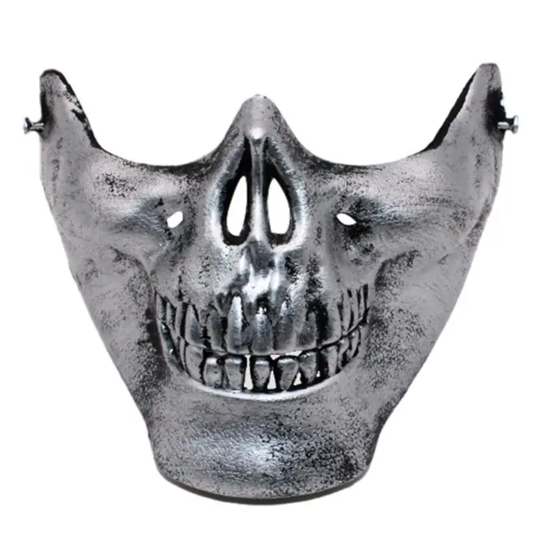Masque d'Halloween 652F pour adultes, masque crâne effrayant, masque loup d'Halloween pour hommes/femmes