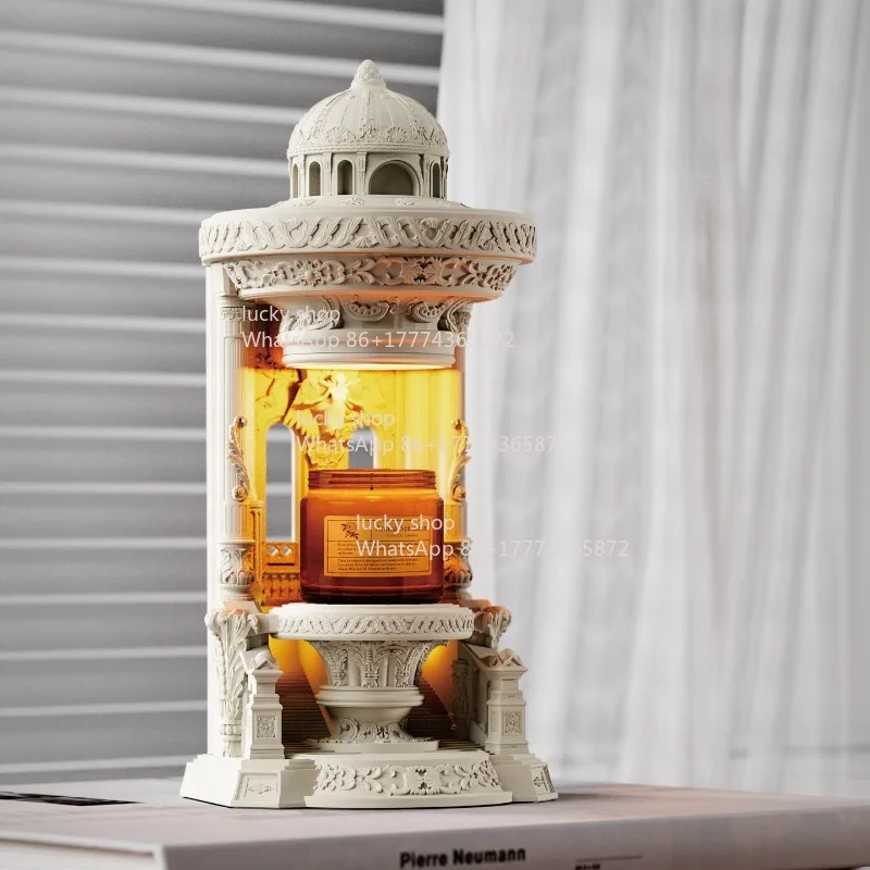 Wax Melt Lamp Timing Aromatherapy Candle Lamp Ambient Table Lamp Wedding Gift Luxury Home Decor Night Light