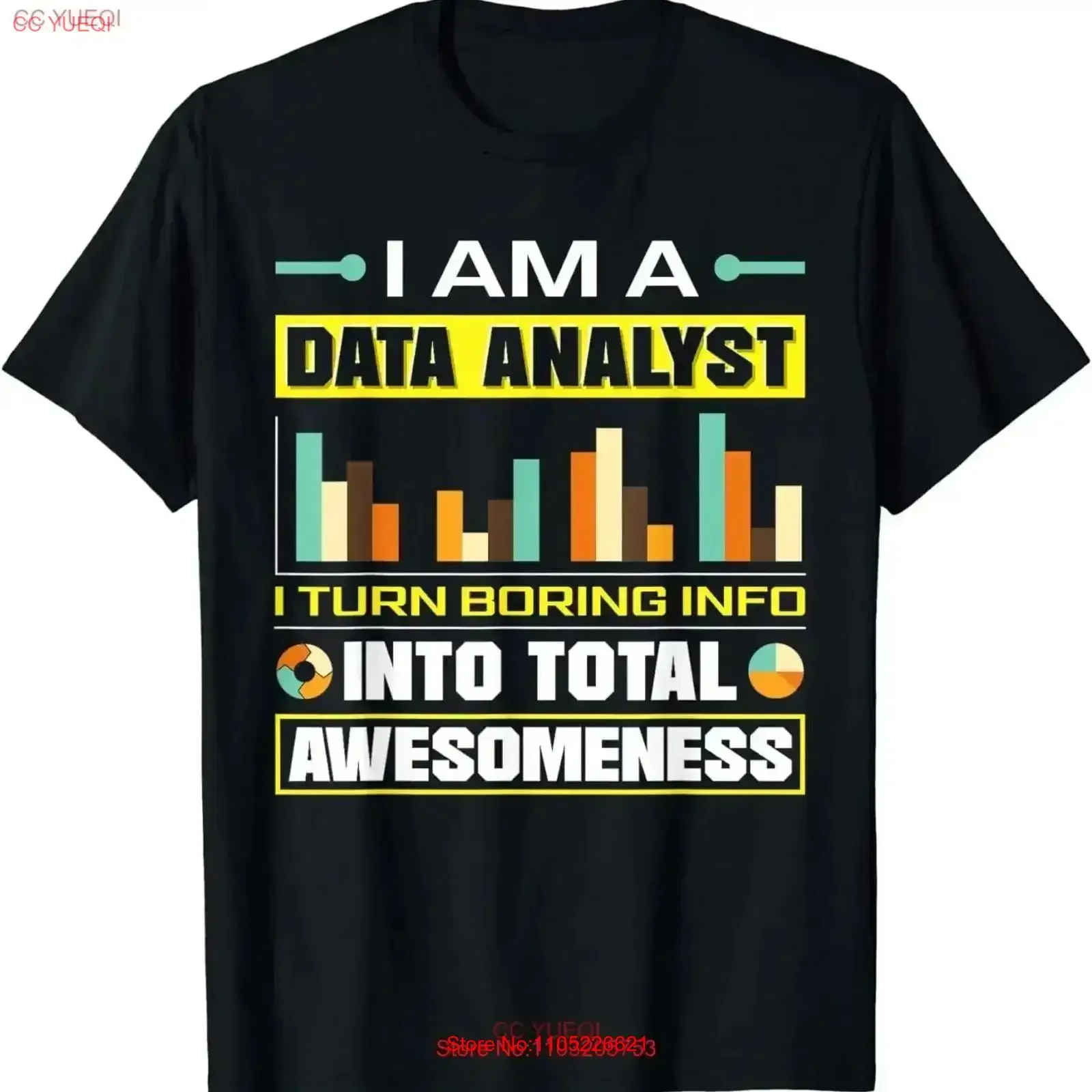 NEW LIMITED Data Analytics Engineering Funny Best Idea T Shirt S 3XL vintage Washed Stretched homme streetwear fashion graphic