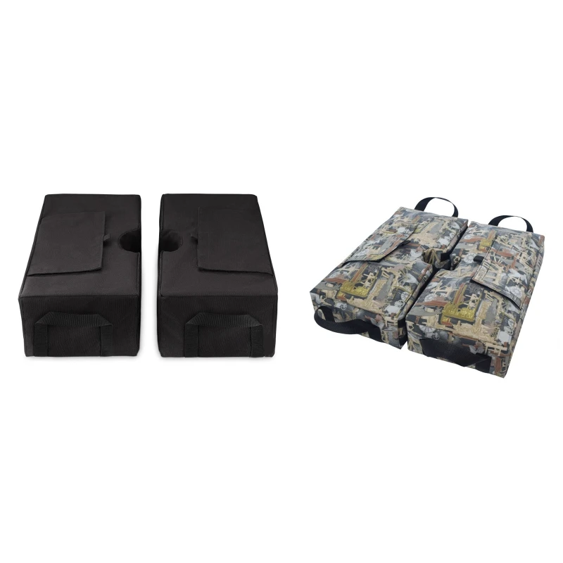 Oxford doek zandzak gewicht luifel tent gewogen voeten tas fixeerbasis voor buiten reizende kampeerstrand zonneschool paraplu