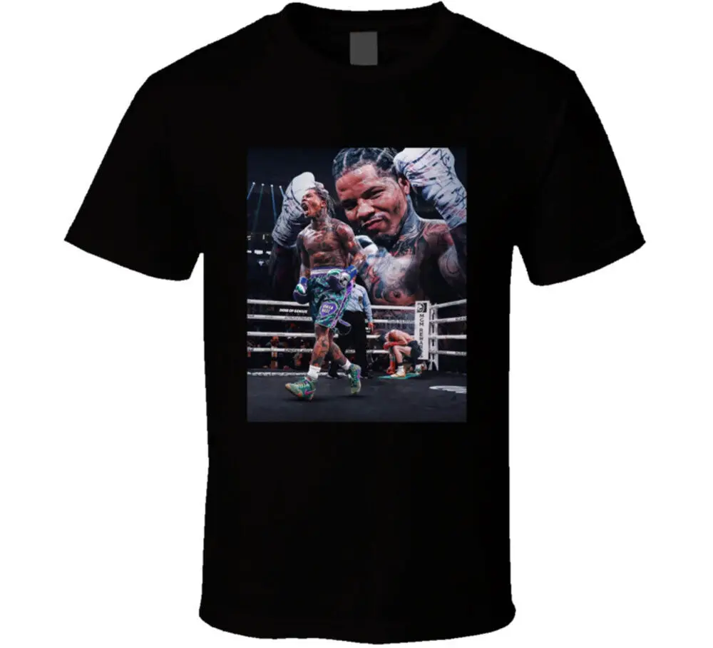 Gervonta Davis World Boxer Fan T Shirt  Tees Cotton Luxury brand vintage oversized