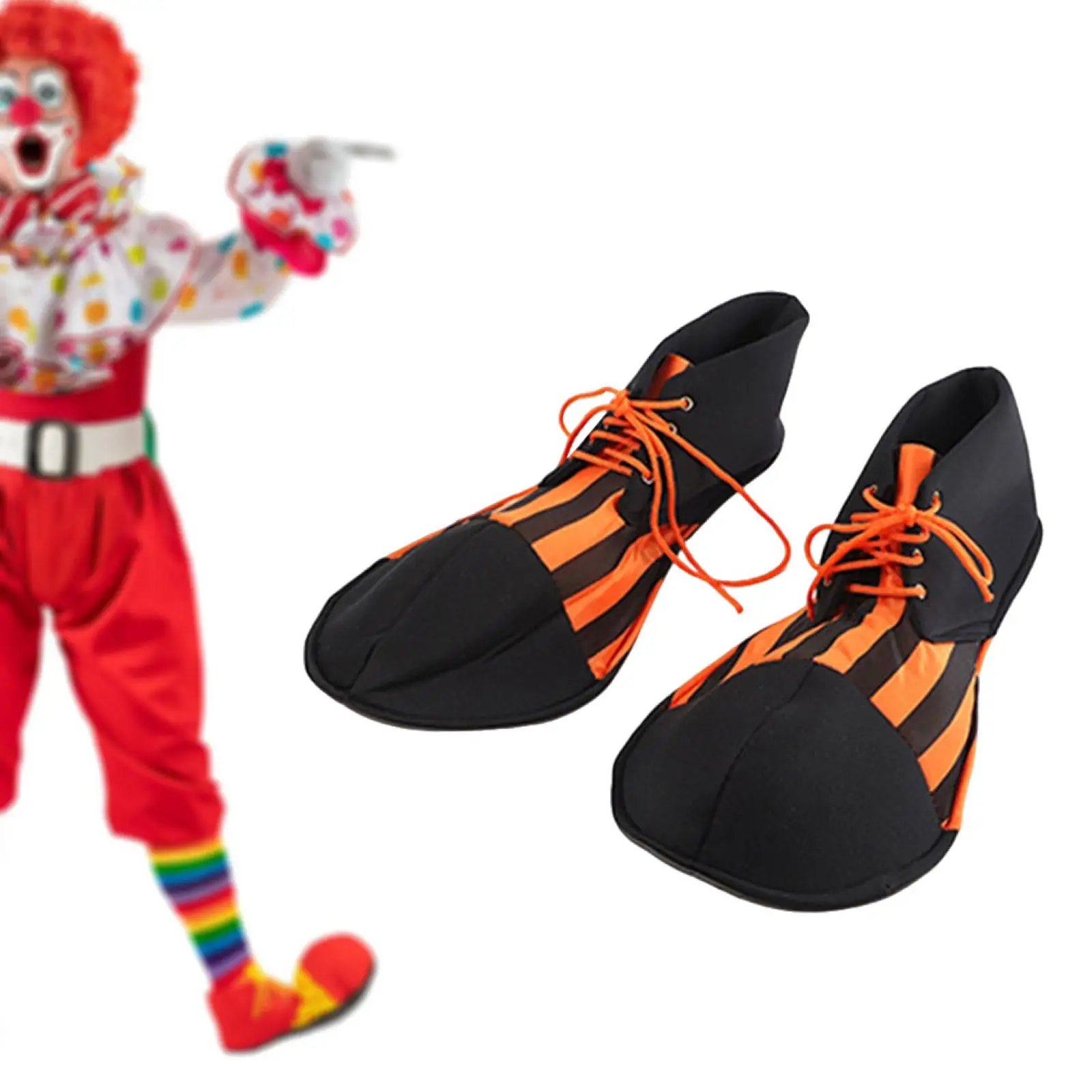 دعائم ديكور لأحذية المهرج للهالوين لمهرجان الكرنفال للعب الأدوار #1