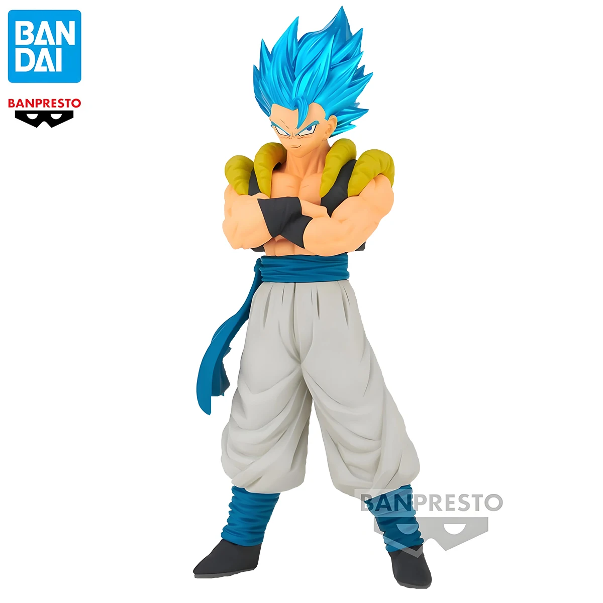 

In Stock Original BANDAI Banpresto Super Dragon Ball Heroes Gogeta：Xeno 18cm Pvc Anime Character Action Model Collection Toys