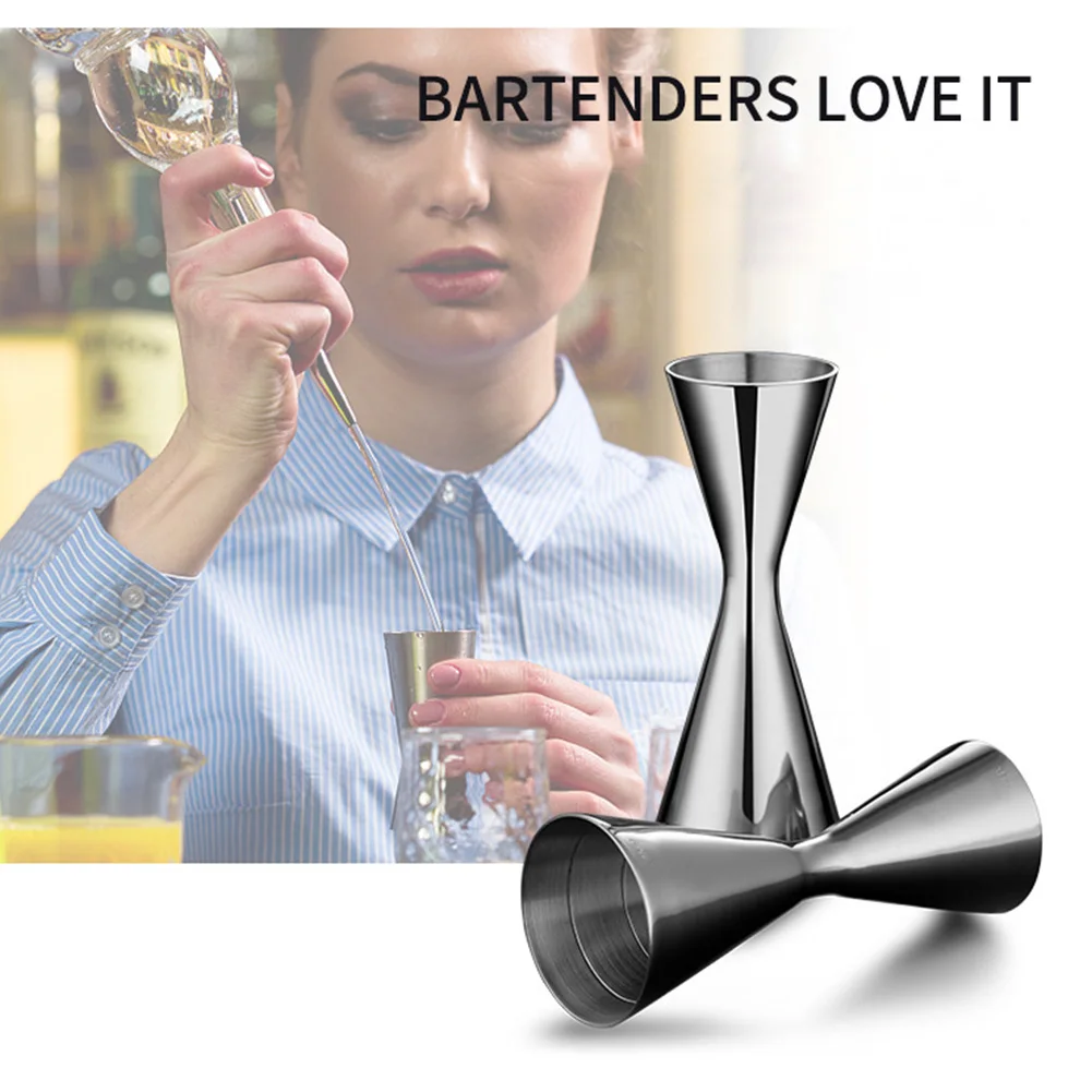 

Stainless Steel Measure Cup Double Head Bar Party Wine Cocktail Shaker Jigger