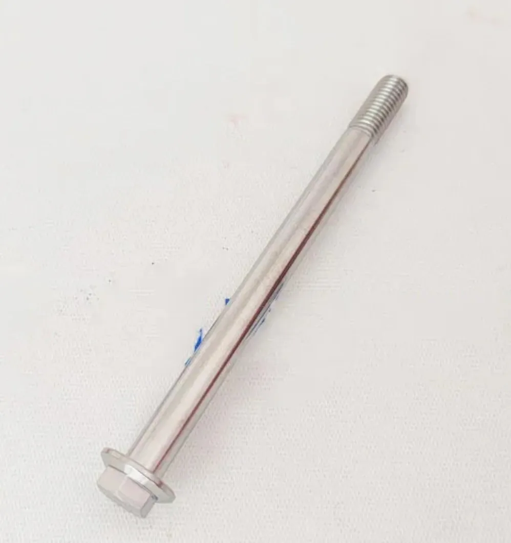 1x M8 x1.25 x110mm Titanium Screws Flange Head Motorbike Bolts For Motorcycle