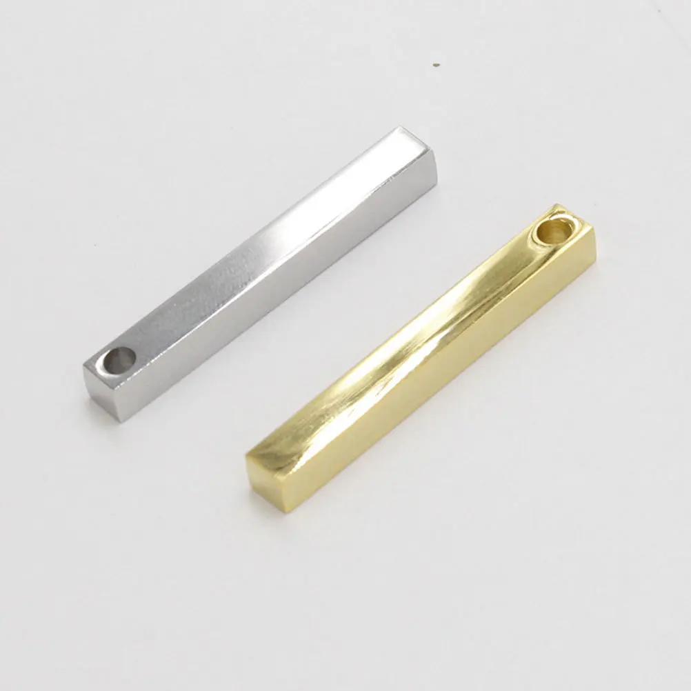 

5 pcs Stainless Steel Hanging Pendant Accessories Durable Alloy Cube Diy Jewelry Decorative Earring Handmade Keychain Bag