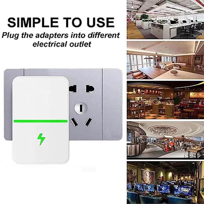 Stopwatt Energy Saving Device, Stopwatt Energy Saver, Stop Watt Energy Saver, Stop Watt Energy Saver (5Pcs) US Plug