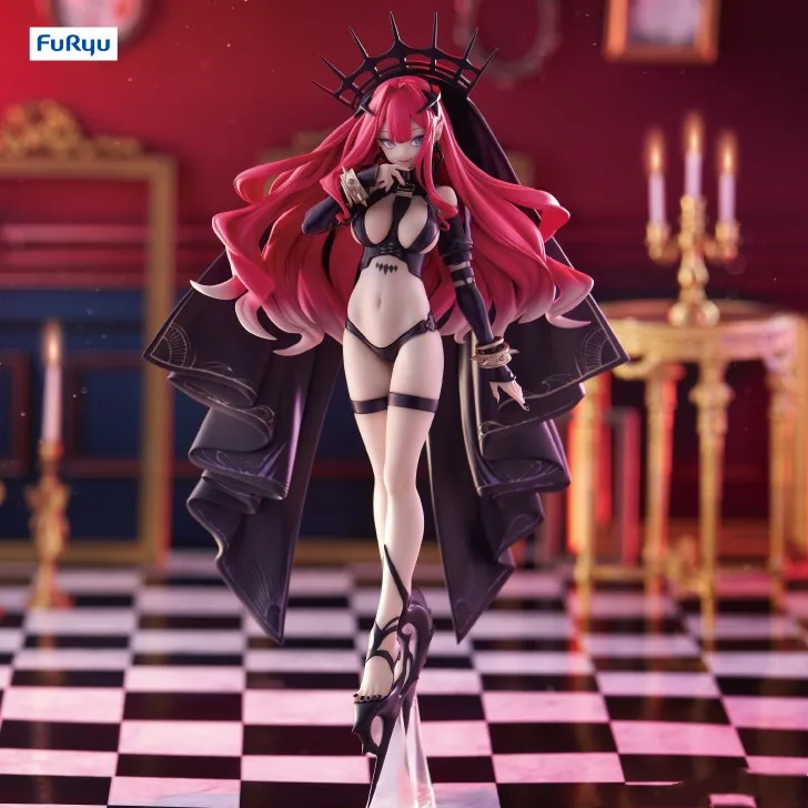 Original FuRyu Fate Grand Order Trio-Try-iT Figure Fairy Knight Tristan Baobhan Sith Action Figure Toy Anime PVC Model Collector