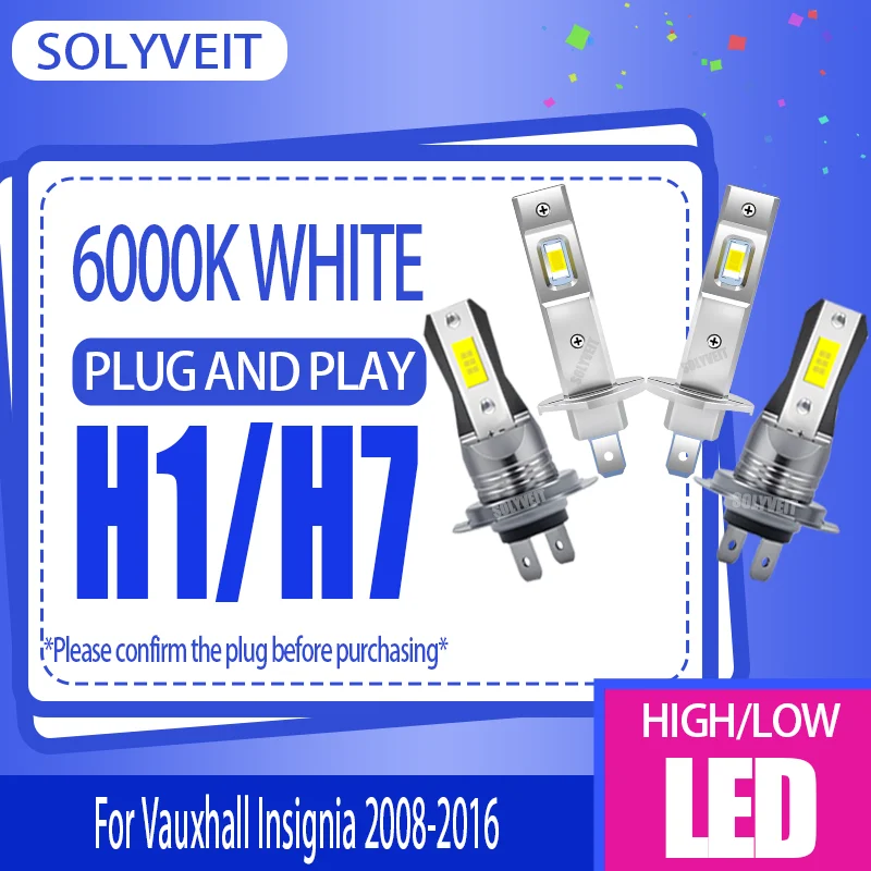 

Straightforward LED Headlight Upgrade H1/448 High H7/477 Low For Vauxhall Insignia 2008 2009 2010 2011 2012 2013 2014 2015 2016