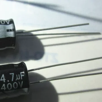Aluminum electrolytic capacitor 400V 4.7uF 8*12mm 4.7UF/400V direct-insert type
