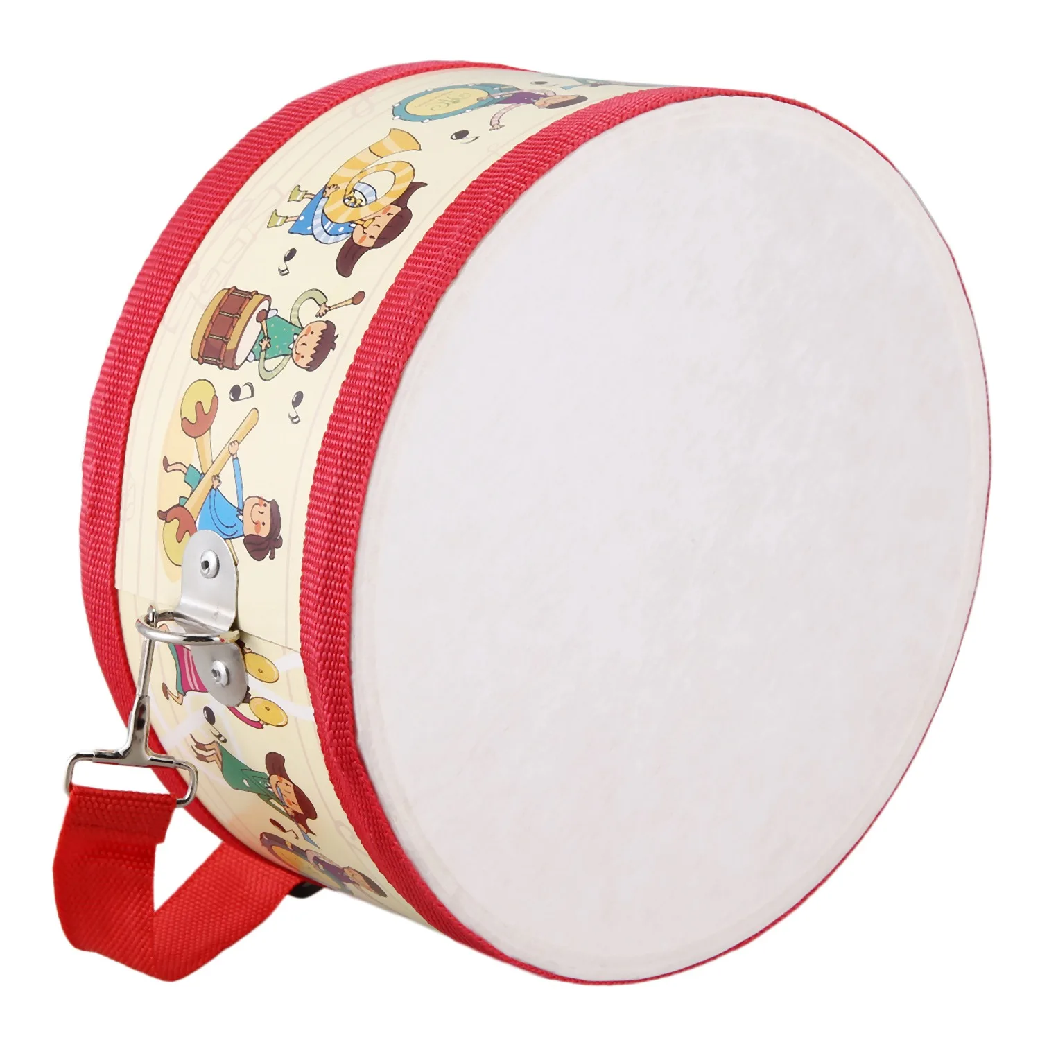 Tambor de madeira para crianças, instrumento musical para crianças, brinquedo educativo precoce