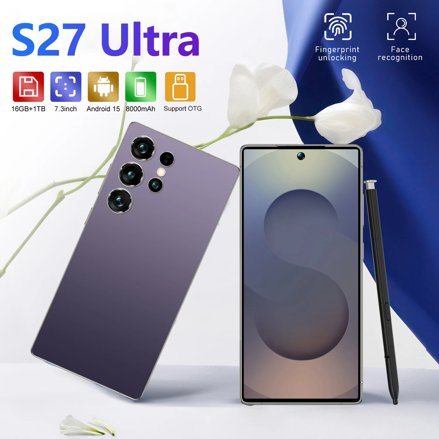 Hot High Quality Silicone Case For S27 Ultra 7.3Inch Smartphone Shockproof Cover Lite Moblie Phones Cases Accessories 2026 New