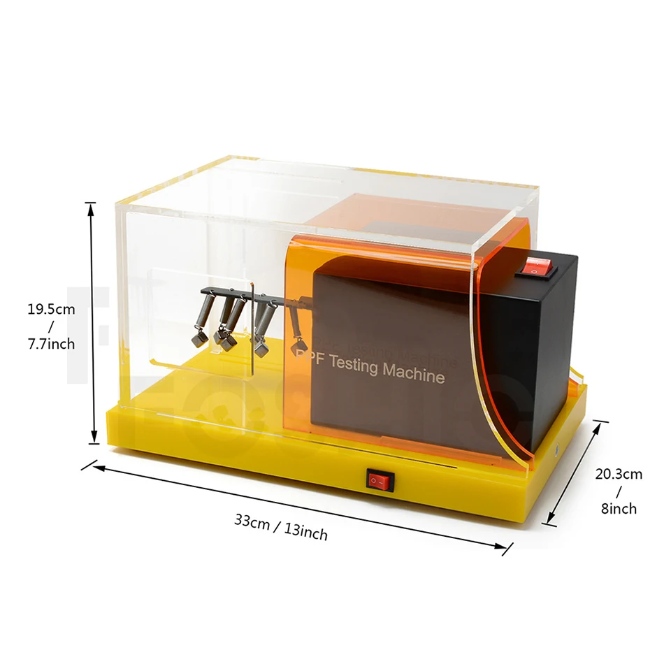 PPF Impact & Scratch Tester – Stone Chip Simulation Machine for TPU Paint Protection Film, Anti-Scratch Performance Demo MO-620
