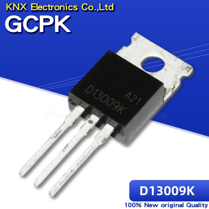 10pcs 100% original new TO220 D13007K D13009K TO-220 13007K 13009K transistor