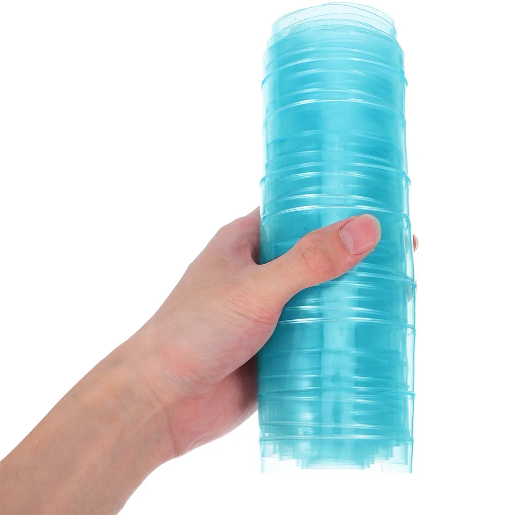 ستارة باب المنزل: رفرف بولي كلوريد الفينيل الشفاف مقاس 80.56 × 7.31 بوصة قابل للقص للوصول إلى الحيوانات الأليفة شريط حاجز الهواء بديل لرفرف بيت الكلب