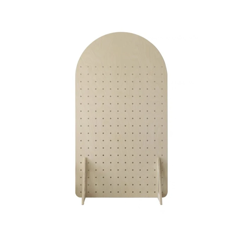 

Solid wood screen hole board floor display rack partition living room decoration modern entrance