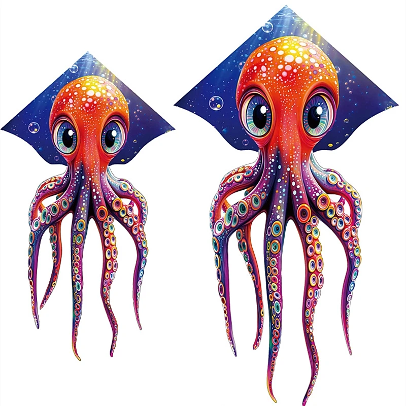 free shipping octopus kite cometas de viento outdoor toys kite for kids kite professional breezemoon toy sports deportes-y-ocio