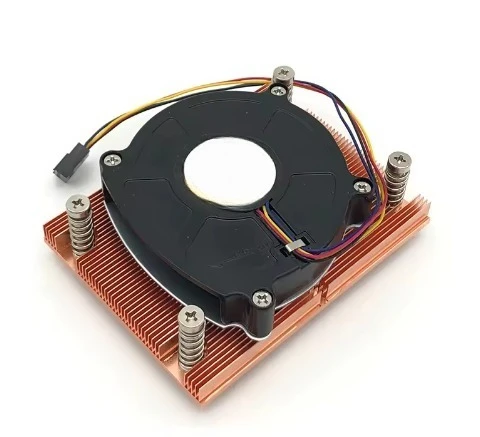 

Новый 1U цельномедный серверный вентилятор LGA 2011 с боковым обдувом, тонкий радиатор AM4 с турбинным вентилятором для процессора