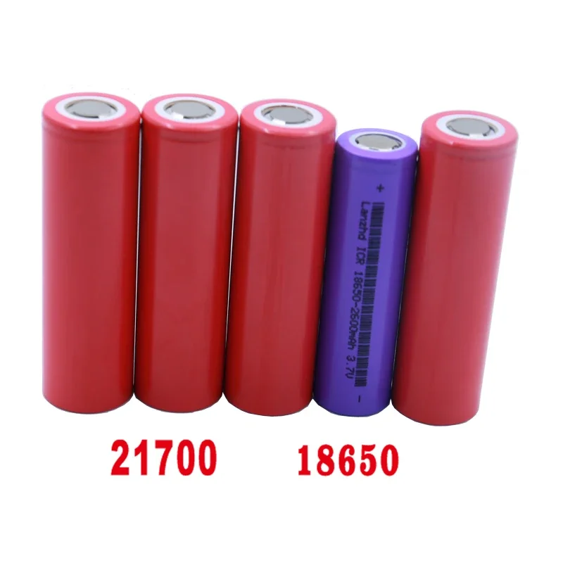 1-10PCS 25A  21700 battery 3.7V  21700 5000mah 5C lithium Li-lon batteries for Toy tools flashlight mobile battery