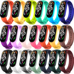 Bracelet en silicone pour Xiaomi Mi Band, remplacement de haute qualité, bracelets de montre, ata, eld6, NDavid, 7, 6, 3, 4, 5 bandes