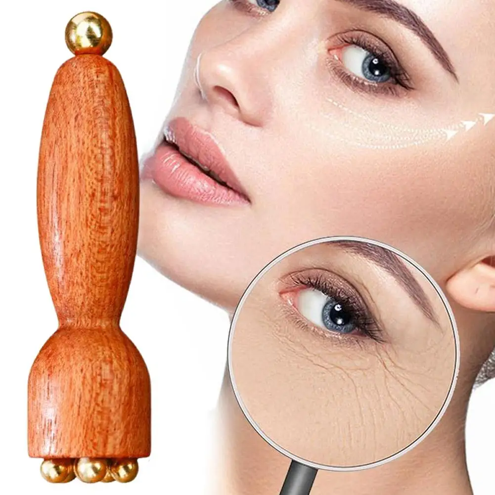المهنية لوتس البذور الجمال النحاس و خشب الورد بقعة جهاز تدليك شا الوخز غوا الوجه الاسترخاء يده العين ميريدي Y6F5