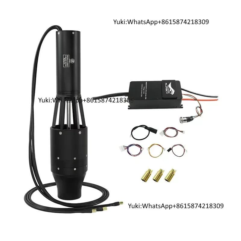 3000 Flipsky Full Package 14-84V 3000W Underwater BLDC Thruster Complete Kit Motor ESC Battery Remote Controller for SUP/ROV