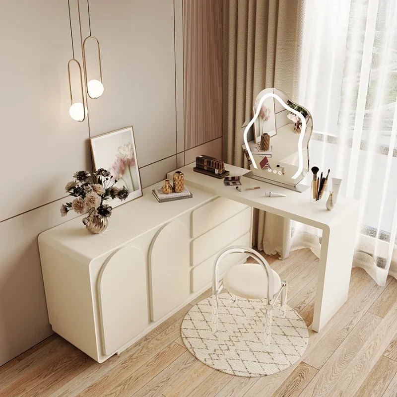 

Luxury Modern Nordic Vanity Table Storage Organizer Women Drawers Large Dresser Bedroom Set Penteadeira Quarto Furniture Home