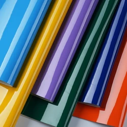 Mirror PU Fabric for Handbag Performance Costumes Artificial Leather Clothing Decorate Fabrics Diy Material Wholesale Cloth