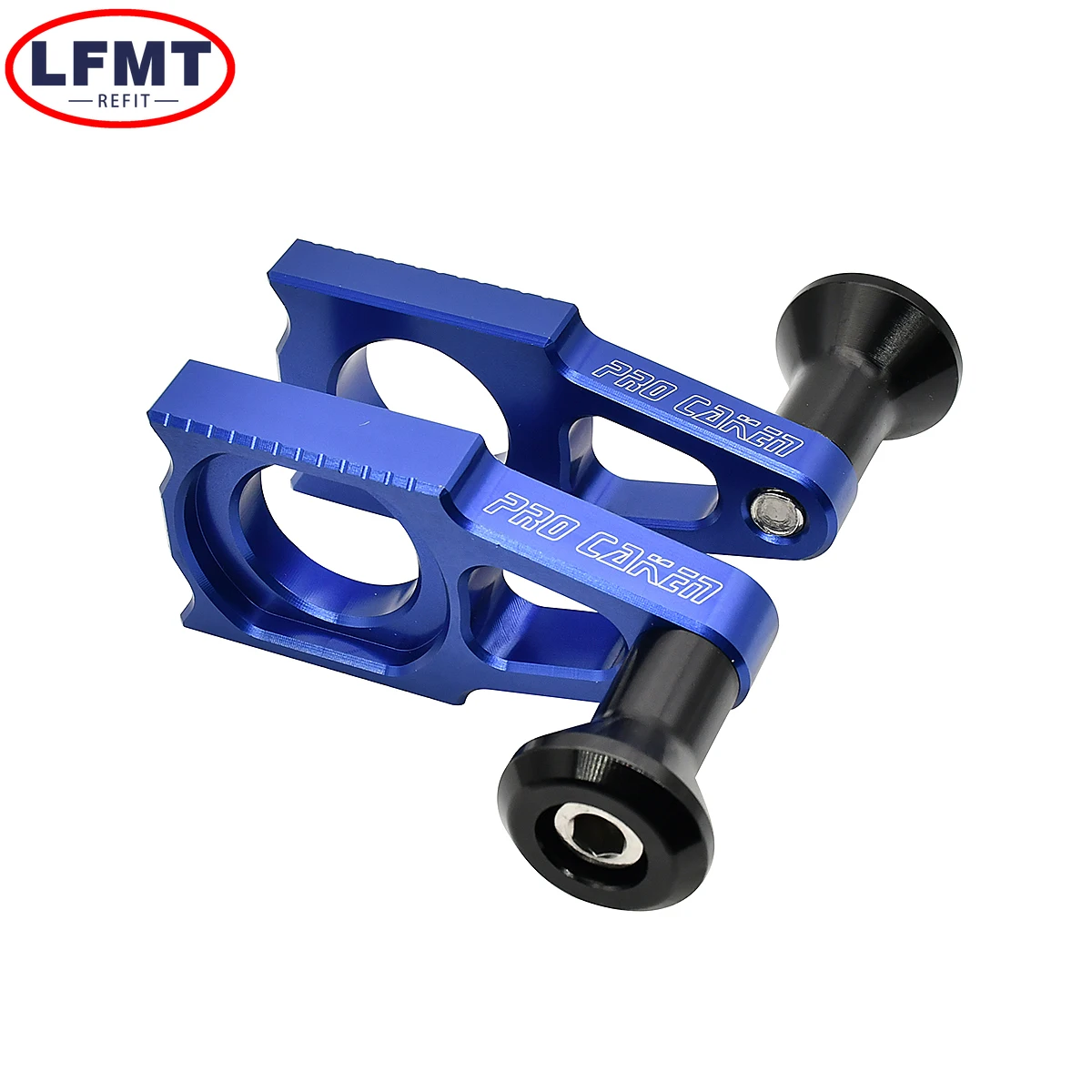 Motorcycle CNC Rear Adjuster Block Chain For Yamaha YZ125 YZ250 YZ250F YZ450F YZ125X YZ250X YZ250FX YZ450FX WR250F WR450F YZ WR