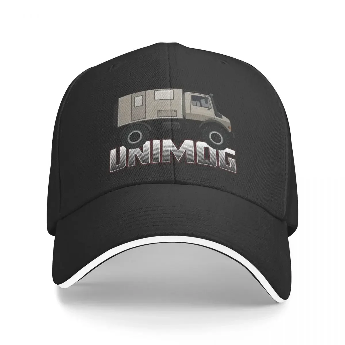 

UNIMOG overlander (on black) Baseball Cap Christmas Hat fun hats Golf Wear Men Women's