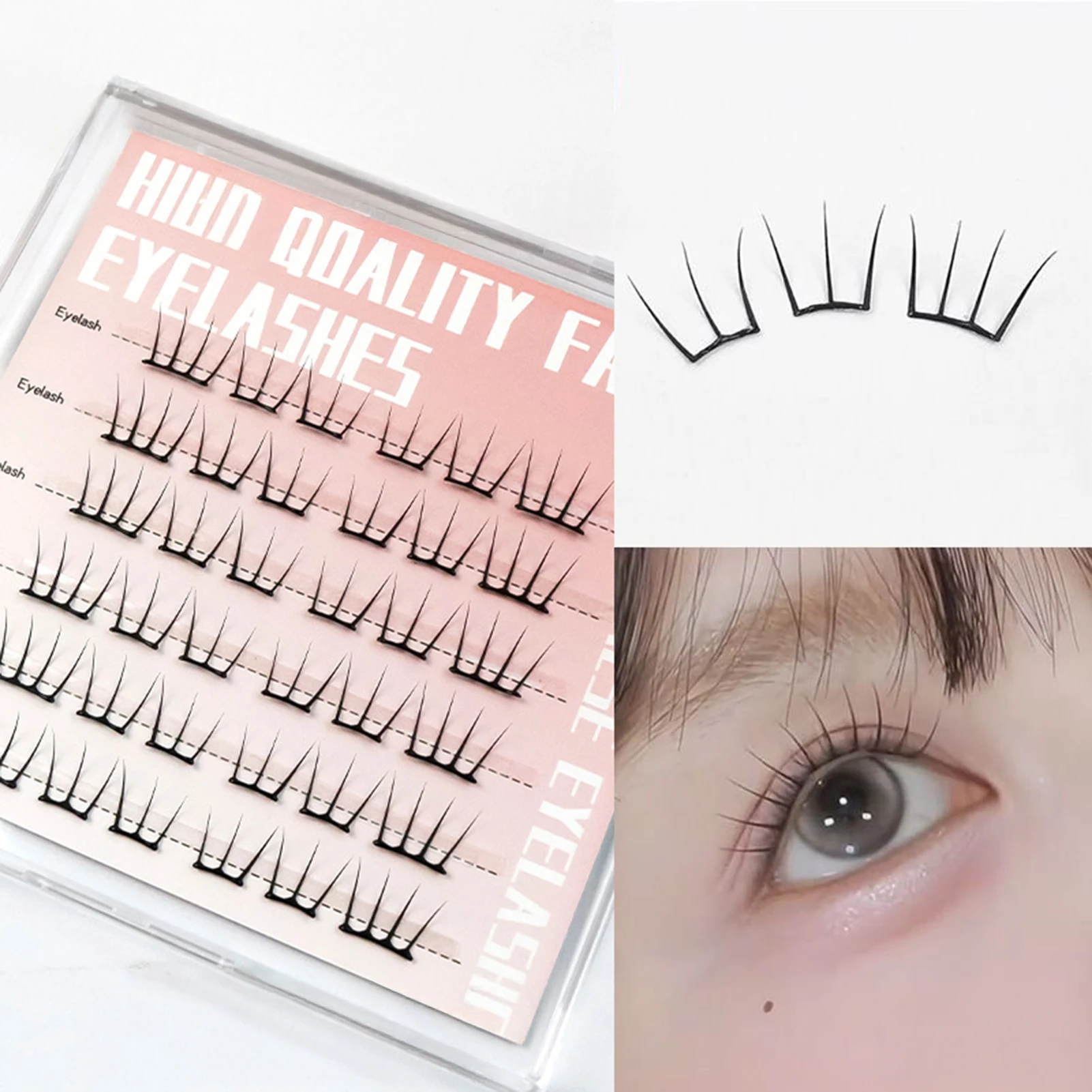 Self Adhesive DIY Lashes No Glue Needed