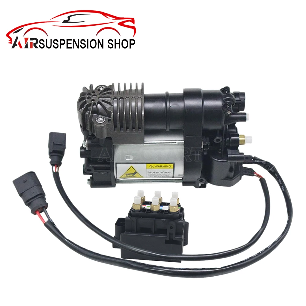 

Насос компрессора пневматической подвески + клапан для Porsche Cayenne 958 VW Touareg 2011-2018 7P0616006 95835890100 95835890101 7P0698007